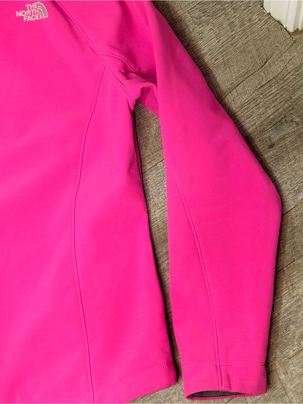 The North Face Women's Pink Softshell Jacket Size Large - Picture 9 of 12